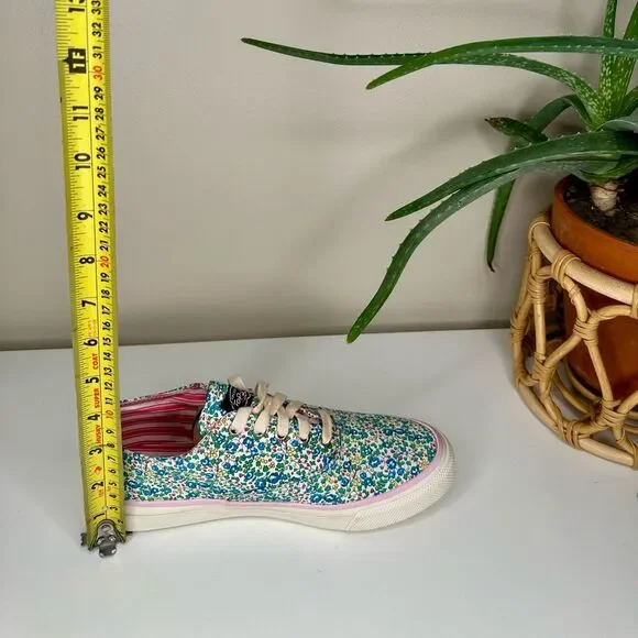 Sperry Top-Sider Women’s Floral Canvas Sneakers Coastal Preppy Shoes Size 7M NWT - Picture 8 of 10